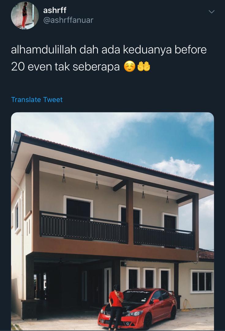 Umur 20 Tahun, Jual Bundle Sahaja Boleh Beli Rumah Untuk Keluarga