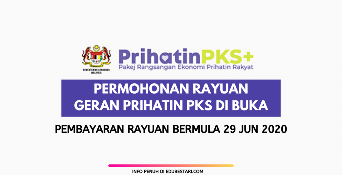 permohonan rayuan geran prihatin pks di buka