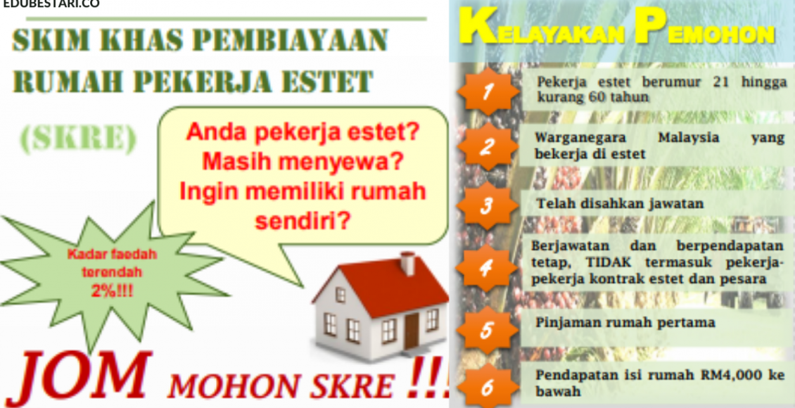 Jabatan Tenaga Kerja: Mohon Skim Khas Pembiayaan Rumah Pekerja Estet