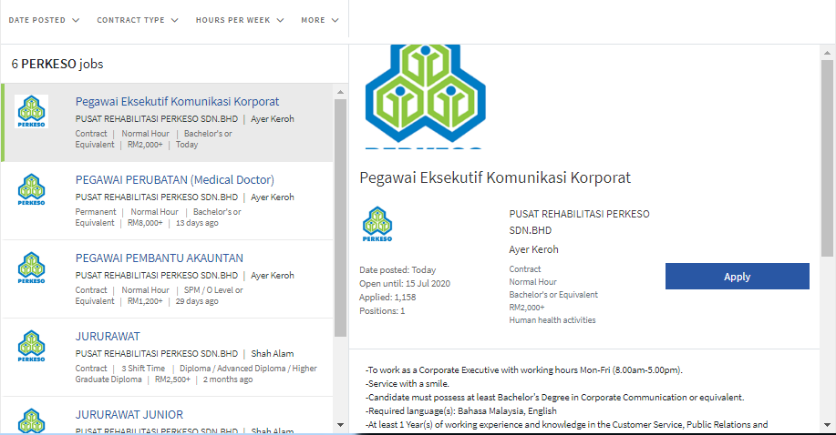 Panduan Lengkap Cari Kerja Di Portal MYFutureJobs PERKESO » EduBestari