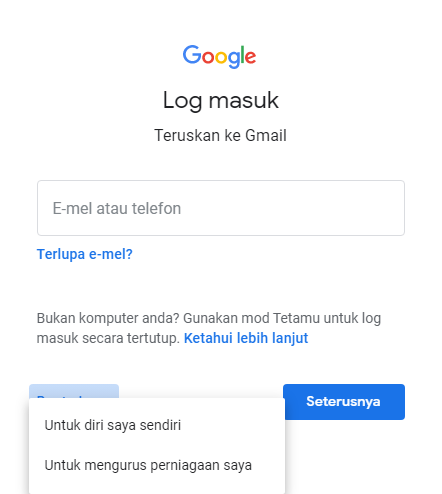 Panduan Lengkap Untuk Daftar Akaun Gmail