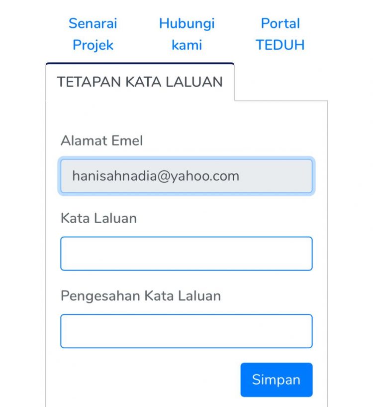 Cara Daftar Sistem TEDUH Untuk Mohon Skim Perumahan Dengan Mudah