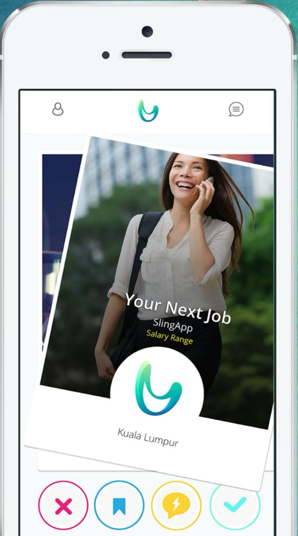 Mohon Kerja Dengan Hanya Sekali Swipe. Download Aplikasi Ini Sekarang