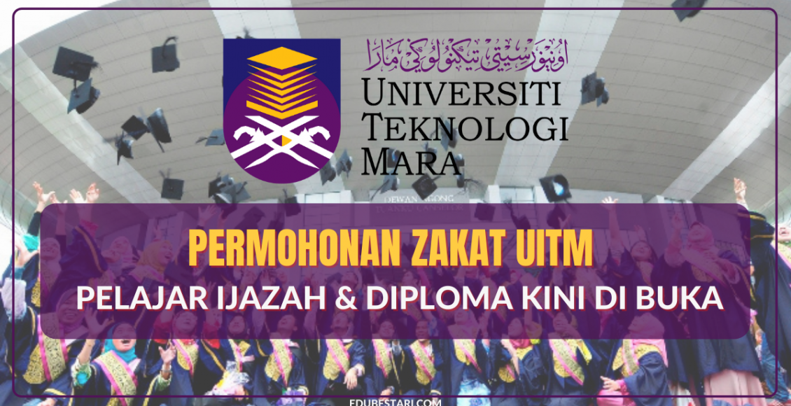 Permohonan Zakat UiTM Untuk Pelajar Ijazah & Diploma Kini Di Buka