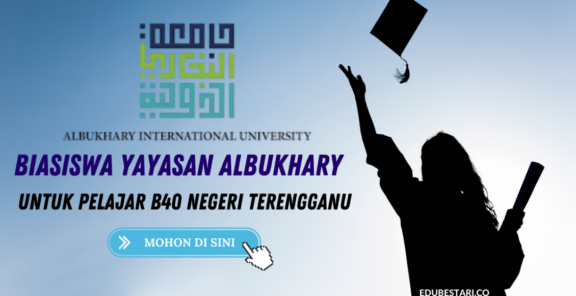 Tawaran Biasiswa Yayasan Albukhary AIU Untuk Pelajar B40 Negeri Terengganu