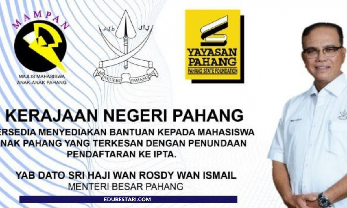 Mohon Bantuan Anak Pahang Yang Terkesan Dengan Penundaan Pendaftaran Ke Ipta Edu Bestari