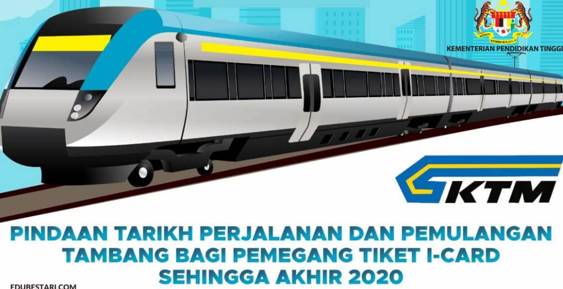 Pemegang Tiket I-Card ETS Boleh Buat Pindaan Tarikh Perjalanan Dan Pemulangan Tambang
