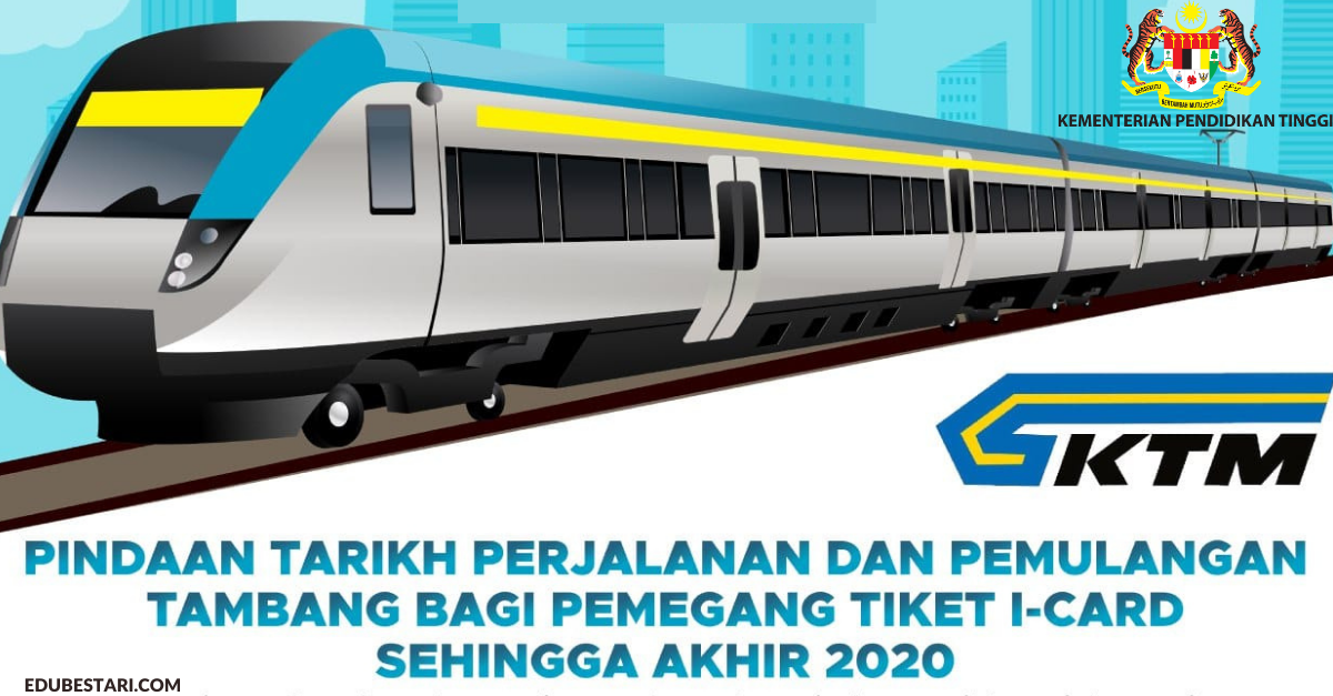 Pemegang Tiket I-Card ETS Boleh Buat Pindaan Tarikh Perjalanan Dan Pemulangan Tambang