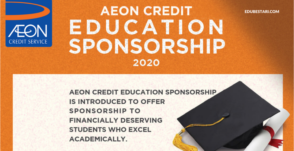 Permohonan Biasiswa AEON Credit Service (M). Terima RM4,600 Per Semester
