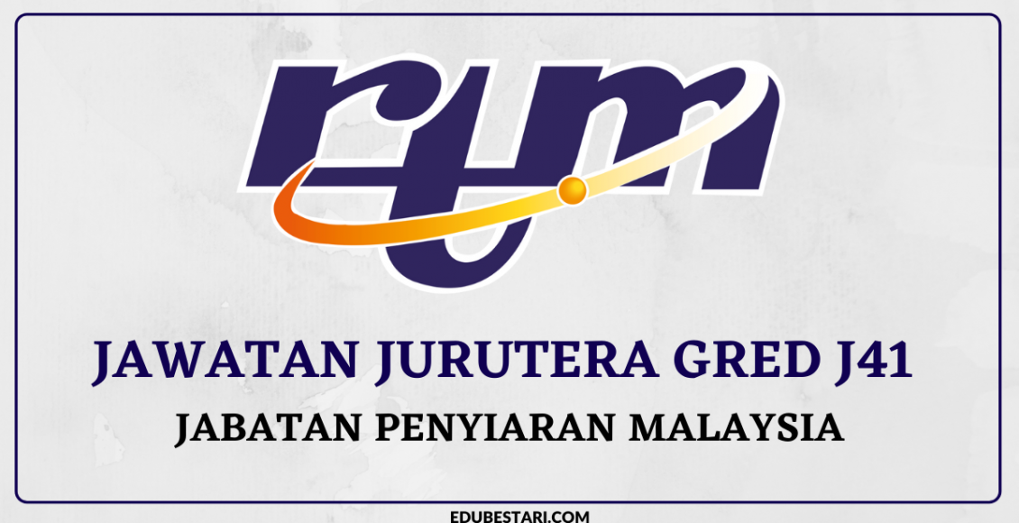 Tawaran Jawatan Jurutera Gred J41 Jabatan Penyiaran Malaysia Dibuka. Mohon Sekarang