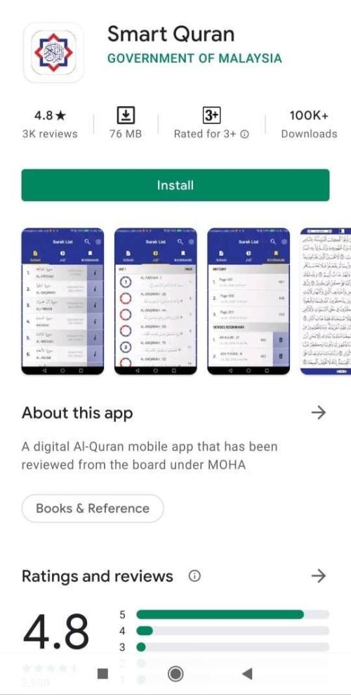 Lebih Selamat Digunakan, Aplikasi "Smart Quran" & "mySolat" Ini Dibangunkan Oleh Kerajaan Malaysia
