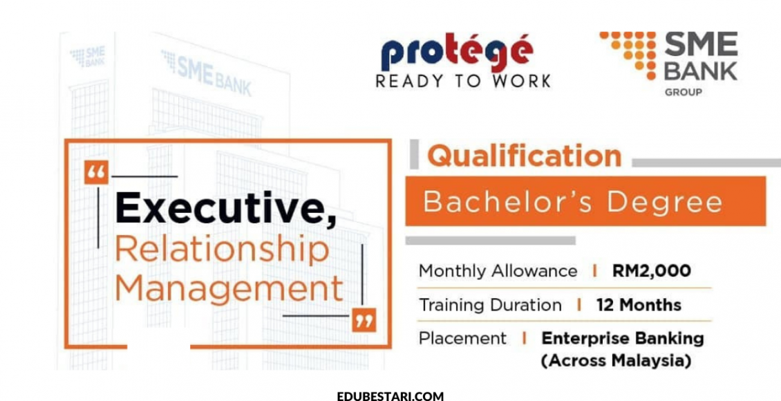 Permohonan Protege Ready To Work SME Bank Kini Dibuka. Elaun RM2000 Sebulan Buat Graduan