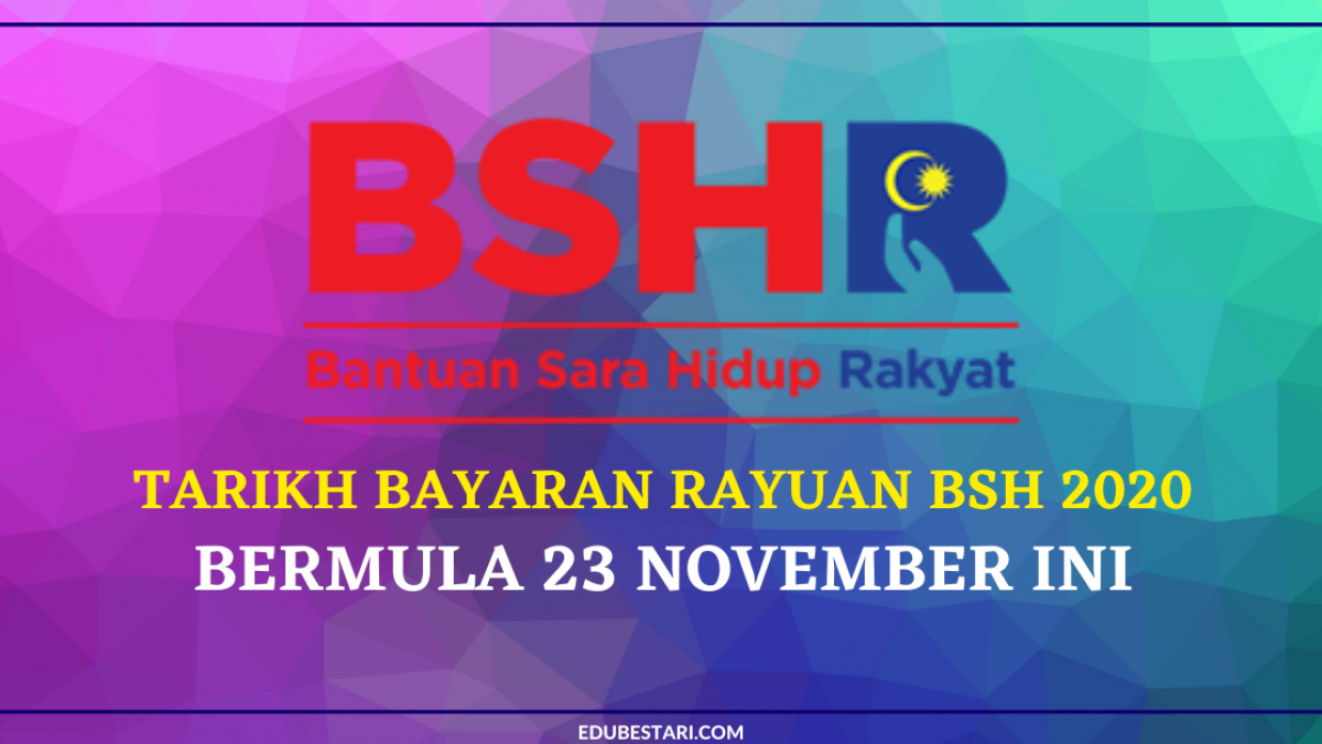 Menteri Bayaran Rayuan Bsh Mula Isnin Ini