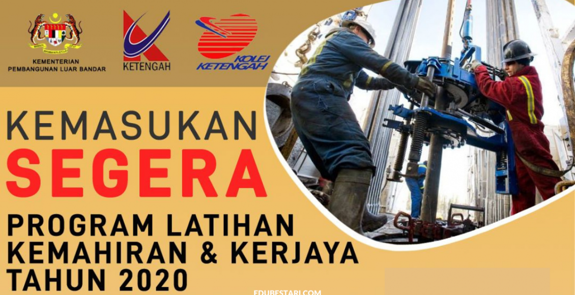 Tawaran Program Latihan Kemahiran & Kerjaya 2020 Buat Lepasan SPM. Mohon Sekarang