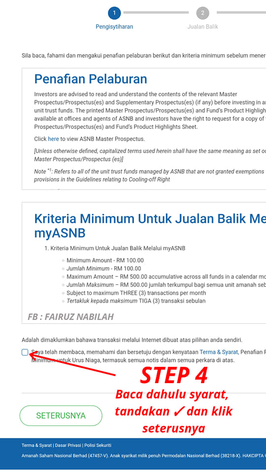 Pengeluaran Duit ASB Secara Online Dengan Mudah. Rujuk Panduan Lengkap Bergambar Ini