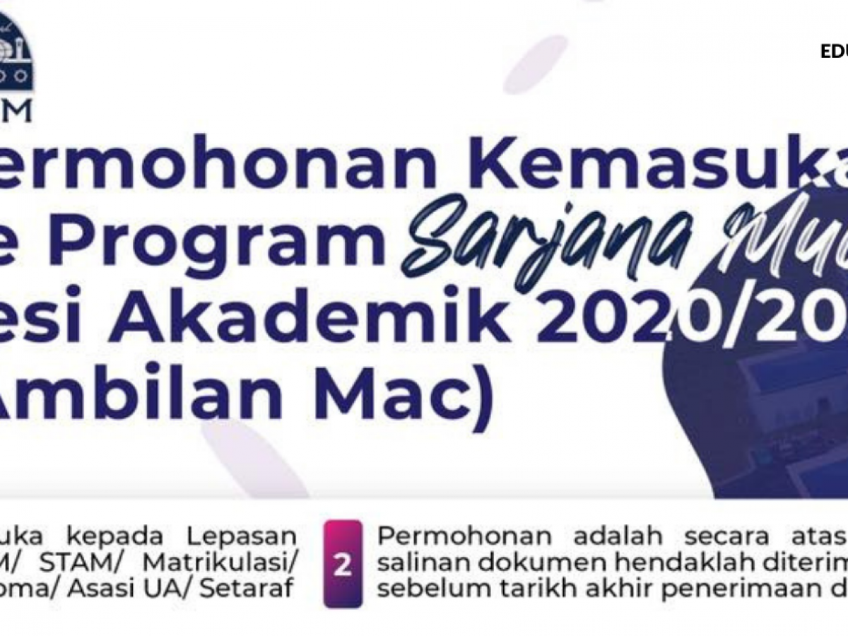 Permohonan Kemasukan Ke Program Sarjana Muda Usim Ambilan Mac 2021 Kini Dibuka Edu Bestari