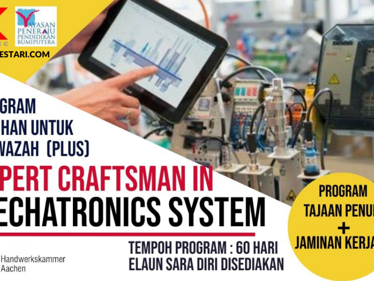 Program Latihan Siswazah Sistem Mekatronik Percuma Jaminan Kerjaya Elaun Bulanan Diberi Edu Bestari