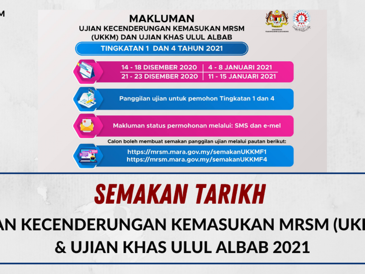 2021 www.mara.gov.my pengambilan mrsm [Terkini] Jawatan