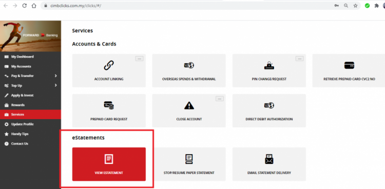Cara Cetak Penyata CIMB Bank Secara Online Dengan Mudah