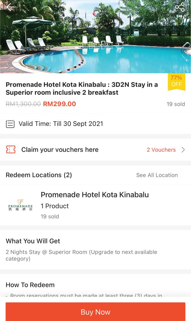 Cara Claim Baucar Shopee RM100 Untuk Penginapan Hotel Di Seluruh Malaysia