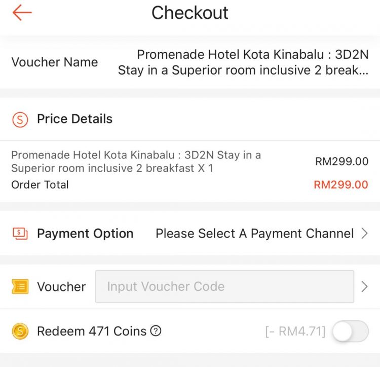 Cara Claim Baucar Shopee RM100 Untuk Penginapan Hotel Di Seluruh Malaysia