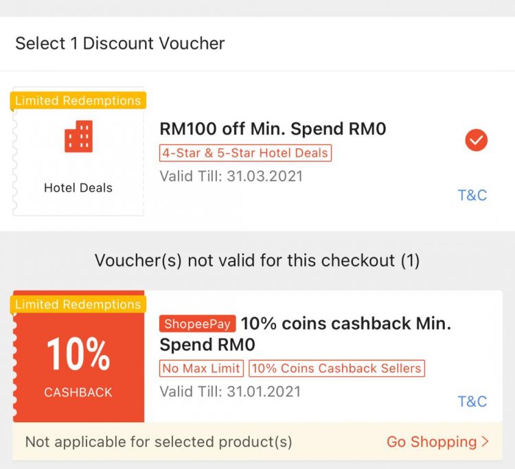 Cara Claim Baucar Shopee RM100 Untuk Penginapan Hotel Di Seluruh Malaysia