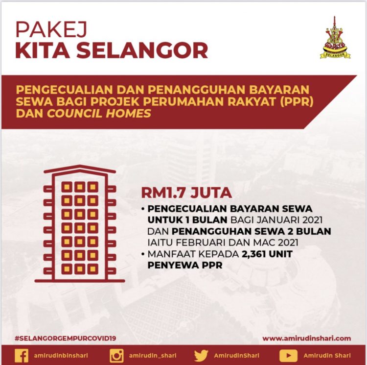 Pakej Kita Selangor: Senarai Manfaat Buat Rakyat Selangor Hadapi Cabaran Covid-19