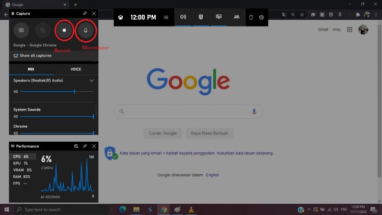Panduan Mudah "Screen Record" Guna Laptop Tanpa Sebarang Aplikasi