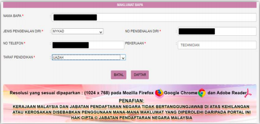 Cara Daftar Kelahiran Di Portal JPN Secara Online Dengan Mudah