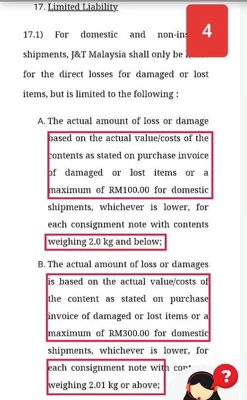 Cara Claim Sehingga RM400 Jika Barang Dari J&T Rosak Atau Hilang