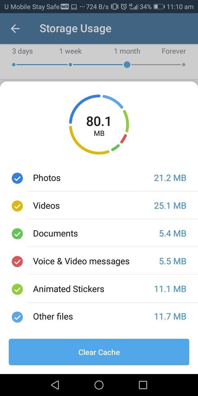 Cara Setting Telegram Supaya Tidak Guna Banyak Data & Jimat Ruang
