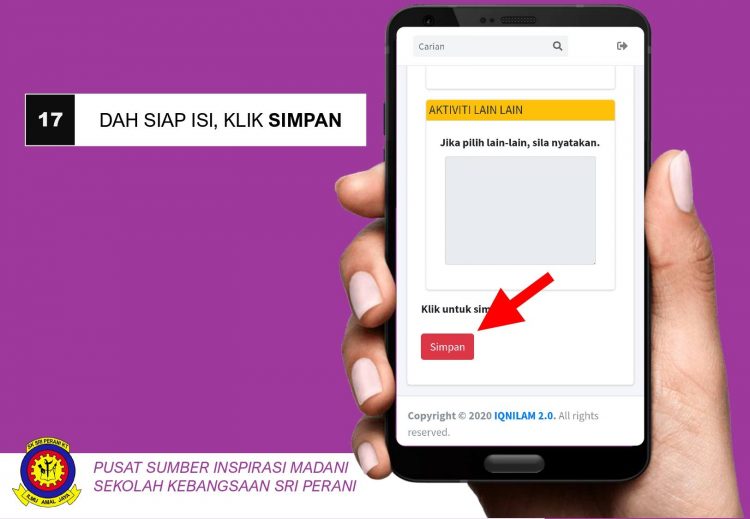 NILAM 2021: Cara Rekod Data Bacaan Murid Dalam Sistem IQ-NILAM Secara Online
