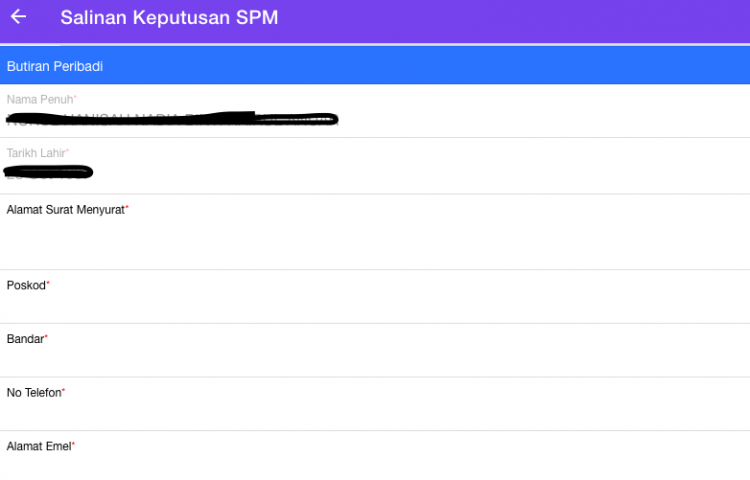 Cara Mohon Sijil Peperiksaan SPM/STPM/PMR Yang Hilang Secara Online, Terus Sampai Rumah