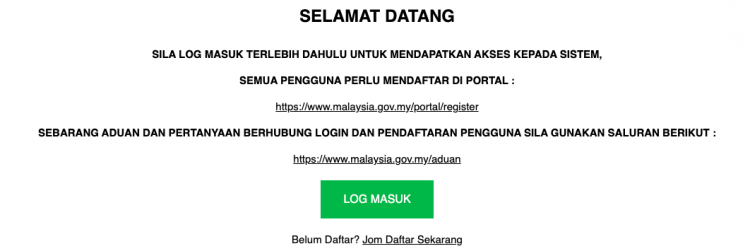 Cara Buat Permohonan Gantian Kad Pengenalan Rosak/Hilang Secara Online