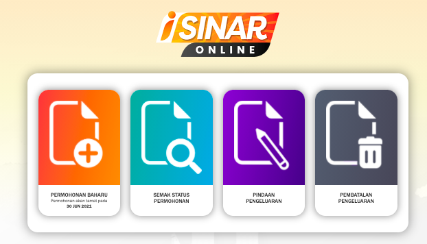 Rasmi: Permohonan i-Sinar Tanpa Syarat & Semakan Status Bayaran Kini Sibuka