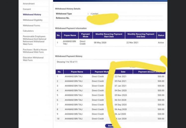 i-Lestari & i-Sinar Bulan Mac Sudah Mula Dibayar. Ini Cara Semak Tarikh Bayaran Secara Online