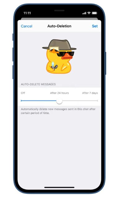Pengguna Kini Boleh Set Masa Auto-Delete Mesej Telegram. Lebih Jimat Ruang Telefon