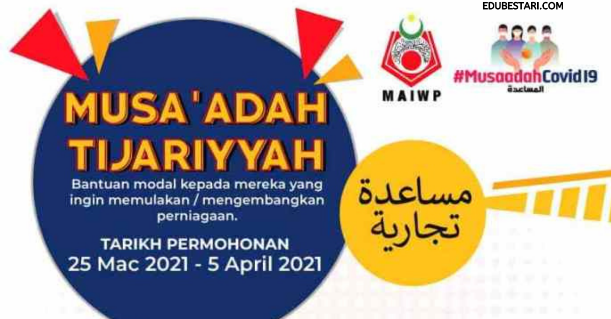Musa'adah Tijariyyah: Mohon Bantuan Modal Perniagaan Untuk Usahawan/Peniaga Terjejas