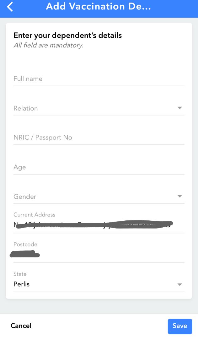 Panduan Mudah Daftar Vaksin Covid-19 Untuk Ahli Keluarga Melalui MySejahtera