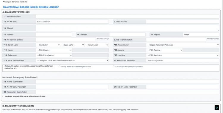 Program Rumah Perakku- Tawaran Rumah Serendah RM70,000. Ini Cara Mohon