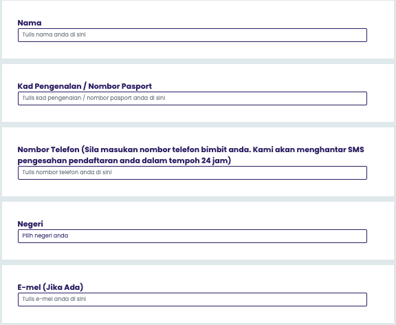 Ibu Bapa Tiada Aplikasi MySejahtera? Ini Cara Daftar Vaksinasi Covid-19 Secara Online