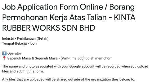 PASAK: 1,500 Peluang Pekerjaan Pelbagai Jawatan Disediakan. Daftar Sekarang
