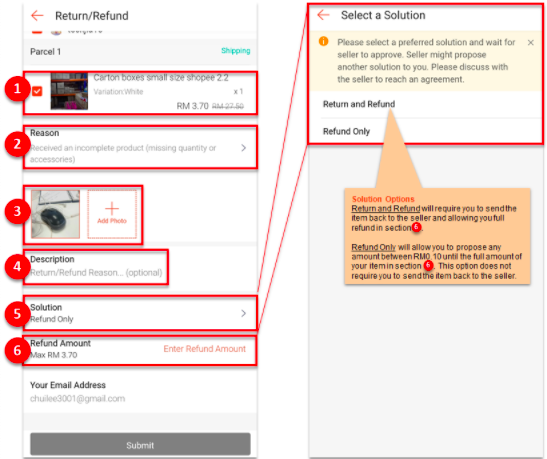Cara Dapatkan Semula Duit Anda Jika Dapat Barang Rosak/ Berbeza Dari Shopee & Lazada