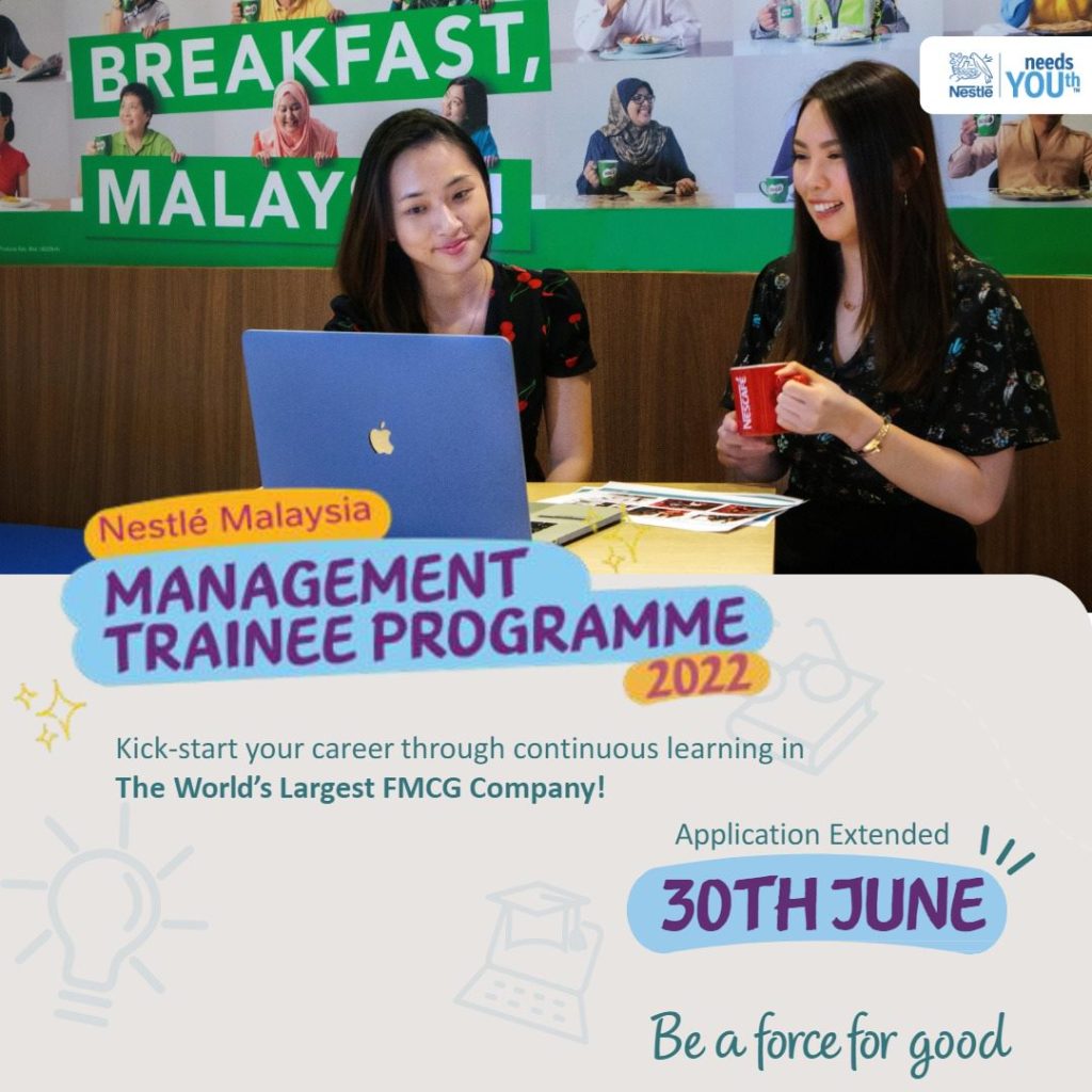 Nestle Management Trainee Program: Peluang Kerja Di Nestle Buat Graduan ...