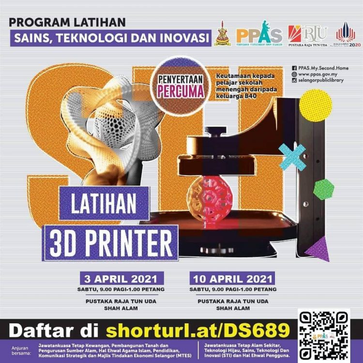 Daftar Program Latihan Sains, Teknologi & Inovasi Percuma Terbuka Buat Pelajar Sekolah