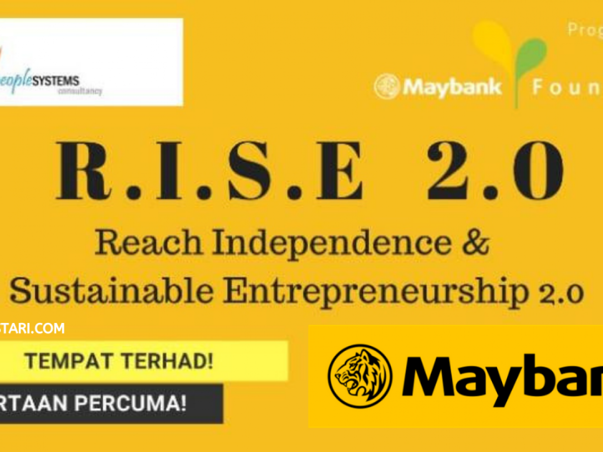 Daftar Kursus Online Keusahawanan Komuniti Oku Ibu Tunggal Anjuran Yayasan Maybank Edu Bestari