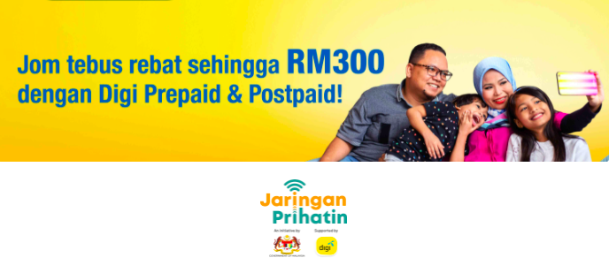 Program Jaringan Prihatin: Cara Daftar Bantuan Peranti & Pelan Data RM180 - RM300 Golongan B40