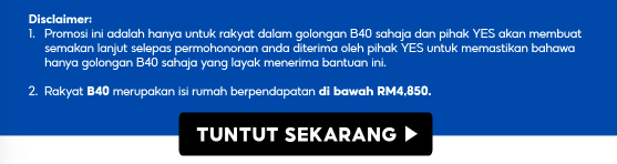 Cara Tuntut Telefon Pintar & Data Percuma YES Khas Untuk Golongan B40
