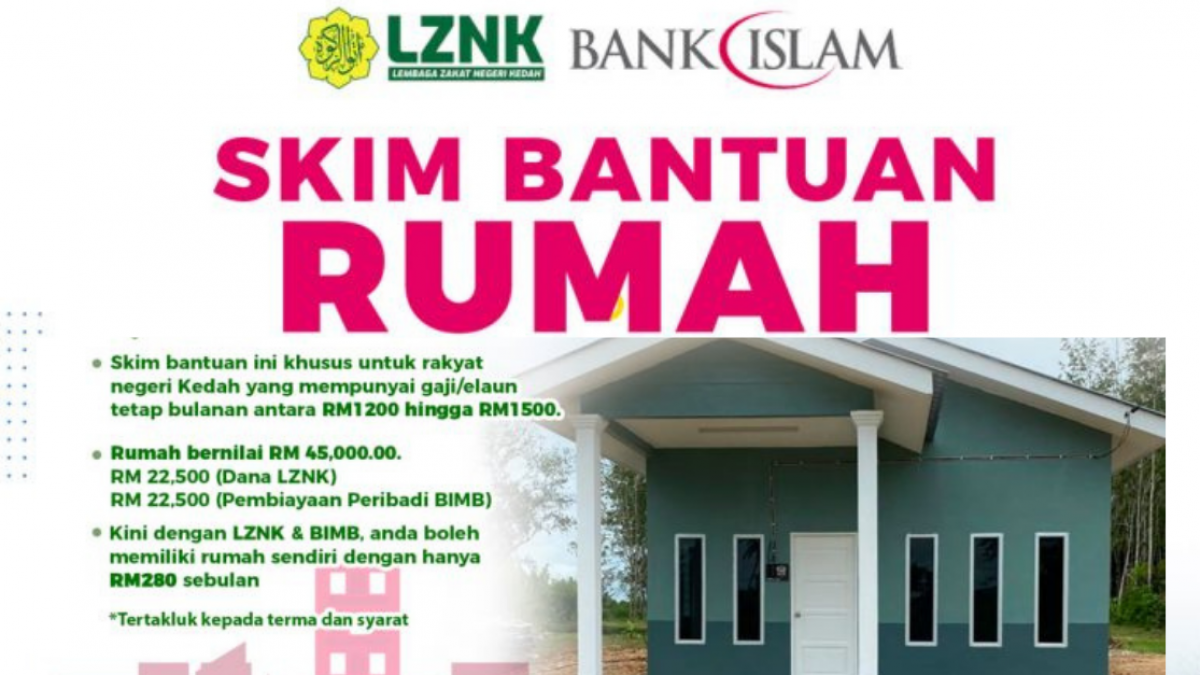 Skim Bantuan Rumah Lznk Mohon Bantuan Rumah Rm45 000 Hanya Bayar Rm280 Sebulan Edu Bestari