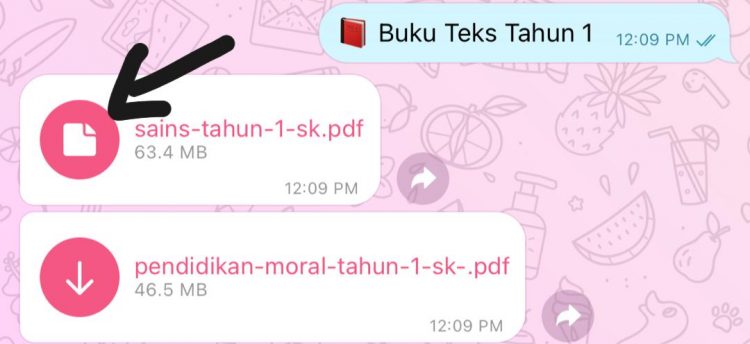 Cara Mudah Download Buku Teks Sekolah Menggunakan Telegram Bot Buku Teks KSSR